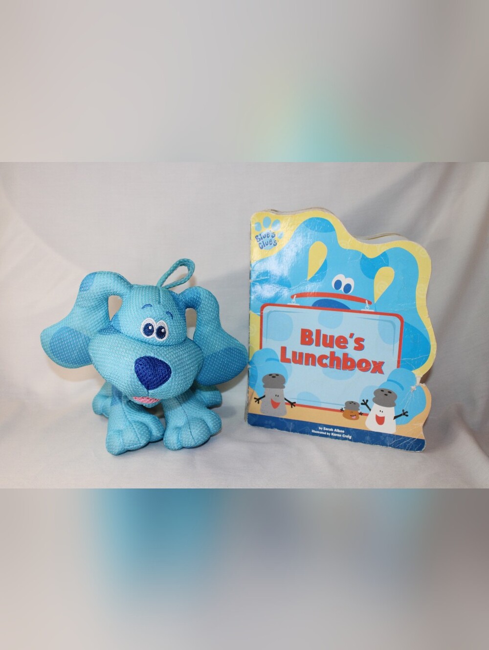 Blues Clues Bath Time Plush And Bonus Book